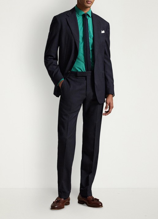 Ralph Lauren Custom fit overhemd met ruitdessin