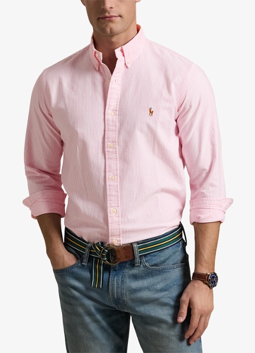 Ralph Lauren Custom fit overhemd met streepprint