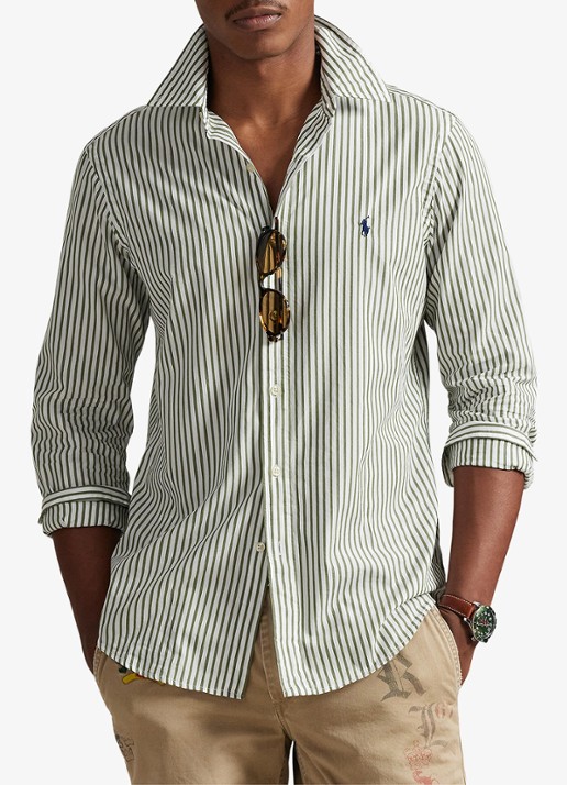 Ralph Lauren Custom fit overhemd met streepprint