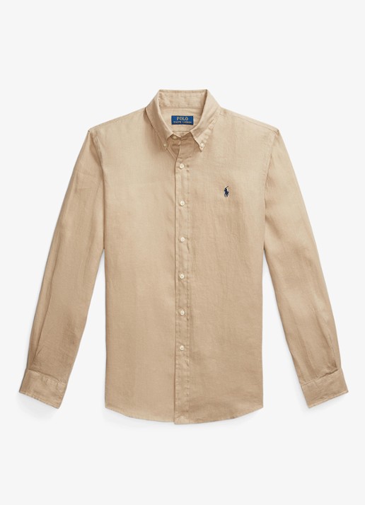 Ralph Lauren Custom Fit overhemd van linnen
