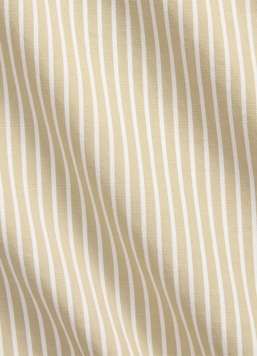 Ralph Lauren Custom fit Oxford overhemd met streepprint - detail 5 7106d coastal beige white / beige