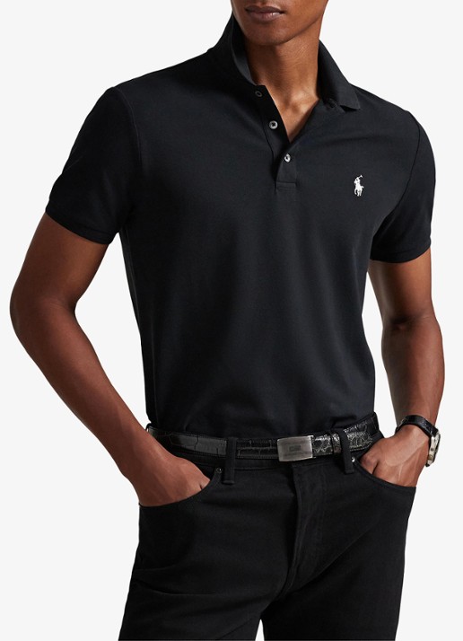 Ralph Lauren Custom slim fit polo met stretch