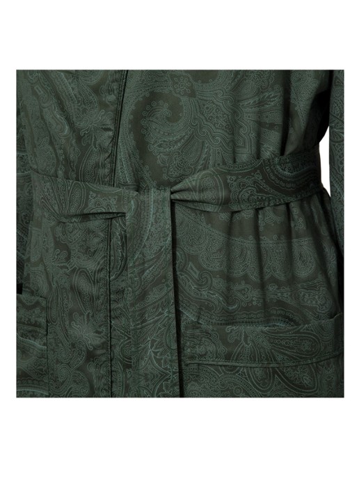 Ralph Lauren Doncaste kimono van katoen - detail 3 groen