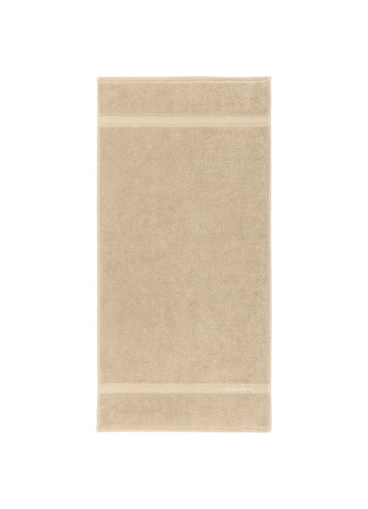 Ralph Lauren Dulaney badhanddoek - 50 x 100 cm - voorkant 2 beige