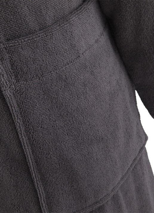 Ralph Lauren Dulaney badjas met opgestikte zakken - unisex - detail 4 grijs