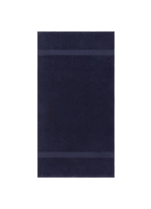 Ralph Lauren Dulaney badlaken - 75 x 137 cm - voorkant donkerblauw