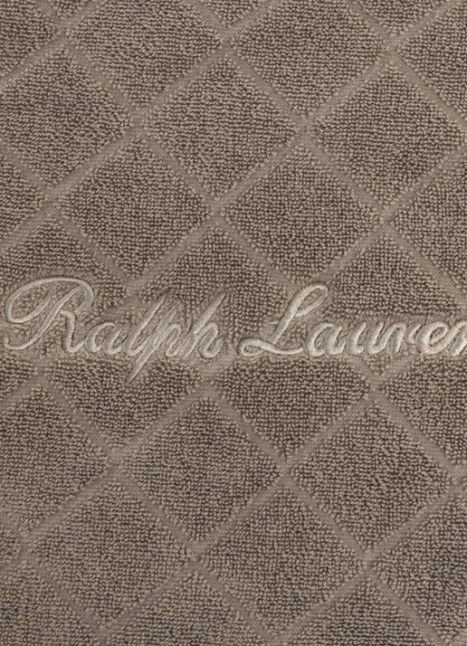 Ralph Lauren Dulaney badmat 50 x 80 cm - achterkant 3 grijs