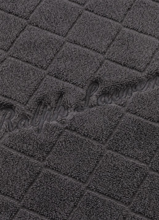 Ralph Lauren Dulaney badmat 50 x 80 cm - detail 3 diepzwart