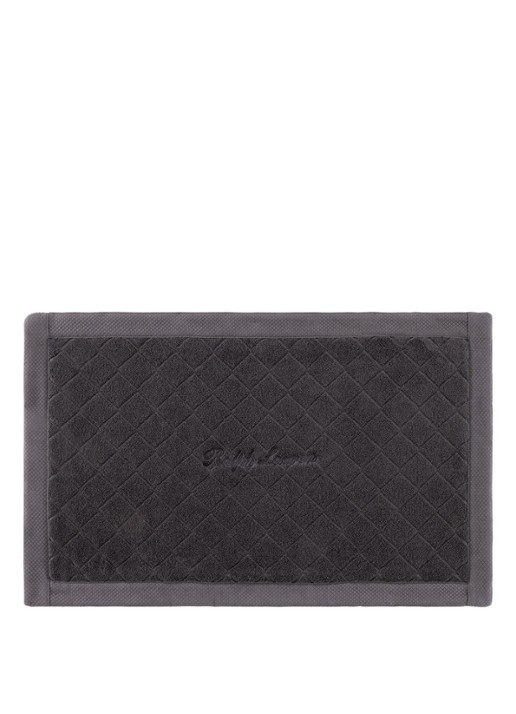 Ralph Lauren Dulaney badmat 50 x 80 cm - voorkant diepzwart