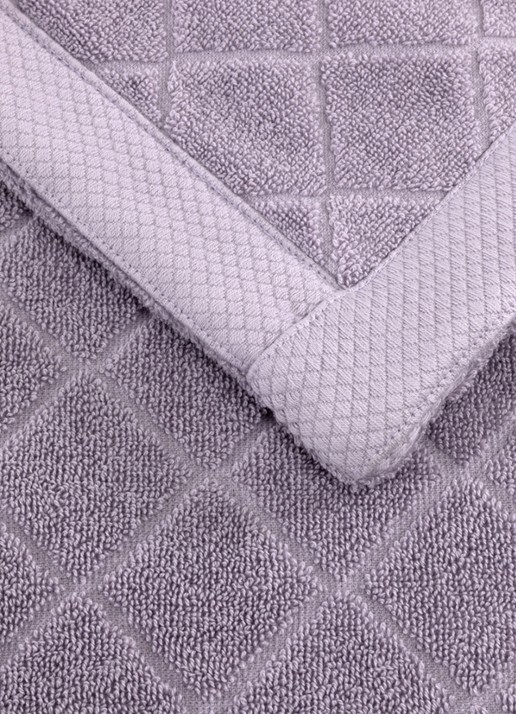 Ralph Lauren Dulaney badmat 50 x 80 cm - achterkant 2 lila