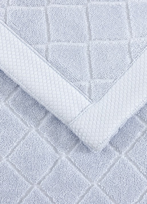 Ralph Lauren Dulaney badmat 50 x 80 cm - achterkant 2 gebroken wit