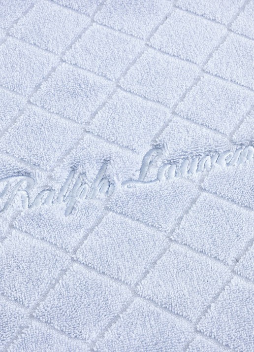 Ralph Lauren Dulaney badmat 50 x 80 cm - detail 3 gebroken wit