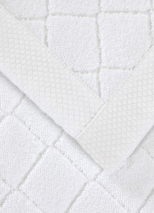 Ralph Lauren Dulaney badmat 50 x 80 cm - achterkant wit