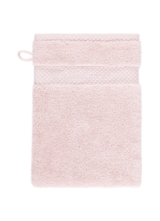 Ralph Lauren Dulaney washand - 16 x 22 cm - voorkant lichtroze