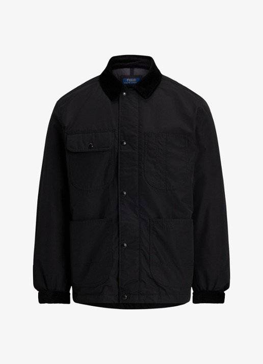 Ralph Lauren Elsdon jack met donsvulling - voorkant 3 polo black / zwart