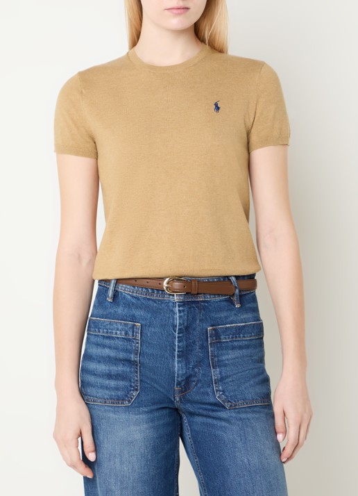Ralph Lauren Fijngebreide pullover met logoborduring