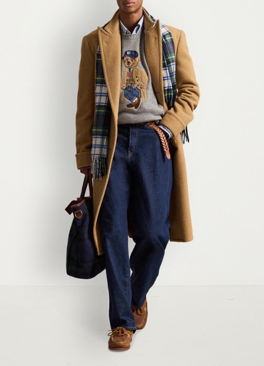 Ralph Lauren Fijngebreide trui in kasjmierblend