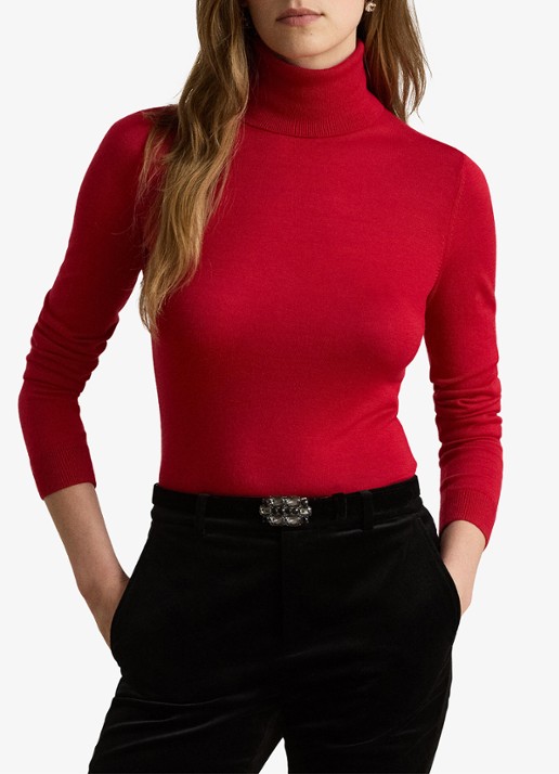 Ralph Lauren Fijngebreide trui met col