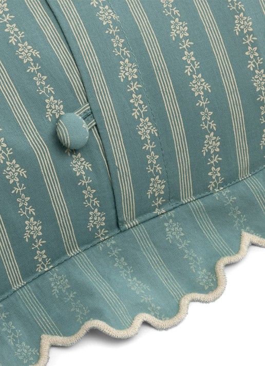 Ralph Lauren Fitzroy sierkussenhoes 45 x 45 cm - detail mint