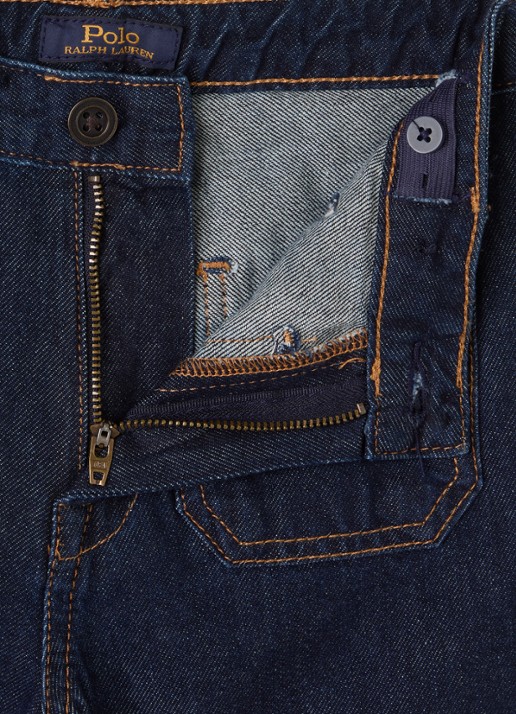Ralph Lauren Flared jeans met donkere wassing - detail 3 indigo