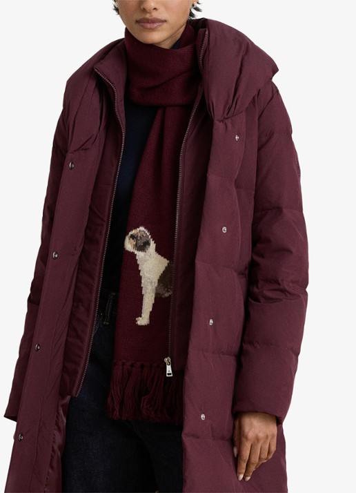 Ralph Lauren Gewatteerde jas met donsvulling