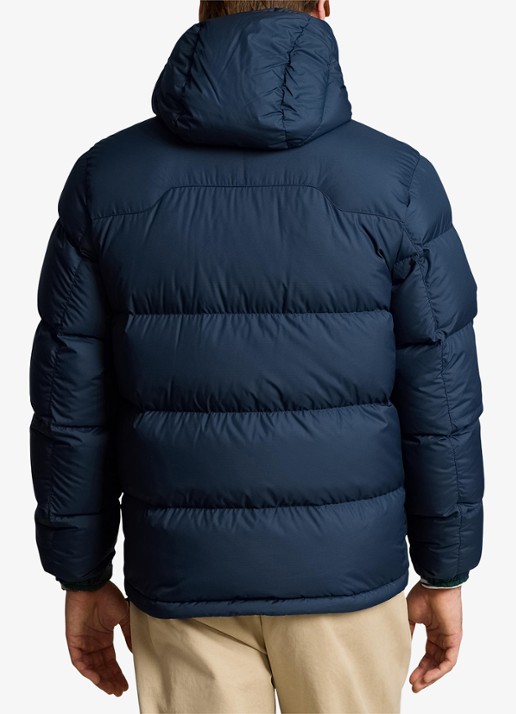 Ralph Lauren Gorham donsjack - achterkant 5 collection navy / donkerblauw