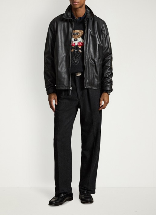 Ralph Lauren Grofgebreide trui met ingebreid logo