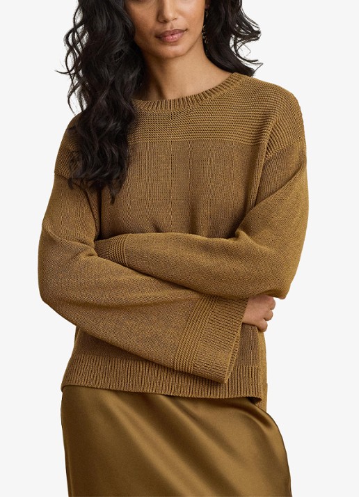 Ralph Lauren Grofgebreide trui met ronde hals