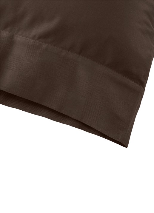 Ralph Lauren Hartleigh kussensloop van katoen 120TC - detail 4 donkerbruin