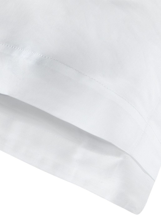 Ralph Lauren Hartleigh kussensloop van katoen 120TC - detail wit