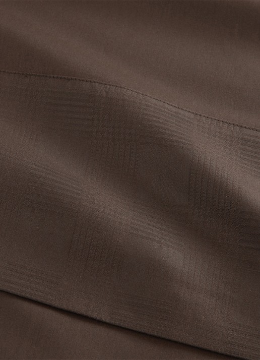 Ralph Lauren Hartleigh laken 120TC - detail chocoladebruin