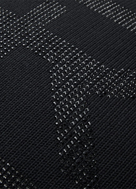 Ralph Lauren Hawthorn sierkussenhoes 50 x 50 cm - detail 3 zwart