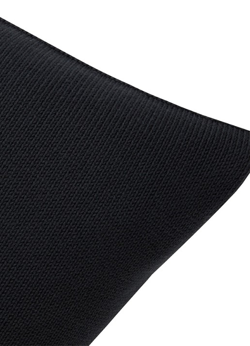 Ralph Lauren Hawthorn sierkussenhoes 50 x 50 cm - voorkant 2 zwart