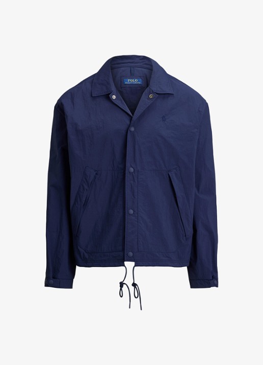 Ralph Lauren Hayford jack met ritszakken - voorkant donkerblauw