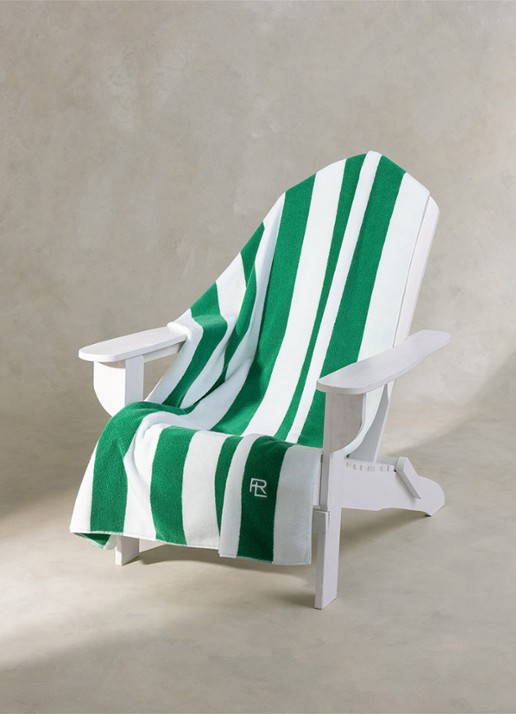 Ralph Lauren Henley badlaken 170 x 90 cm - detail 4 groen