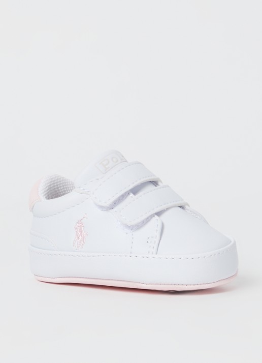 Ralph Lauren Heritage Court II babyschoentje met logoborduring