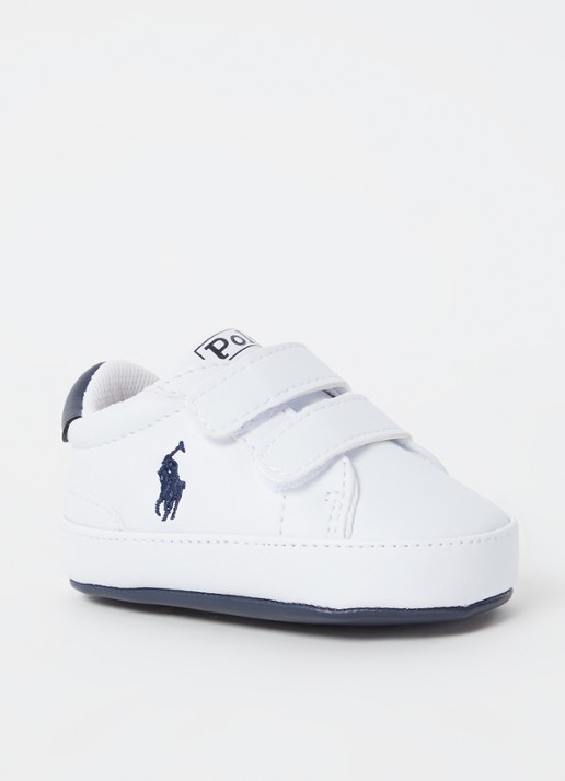 Ralph Lauren Heritage Court II babyschoentje met logoborduring
