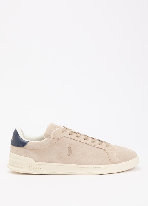 Ralph Lauren Heritage Court ll sneaker van suède