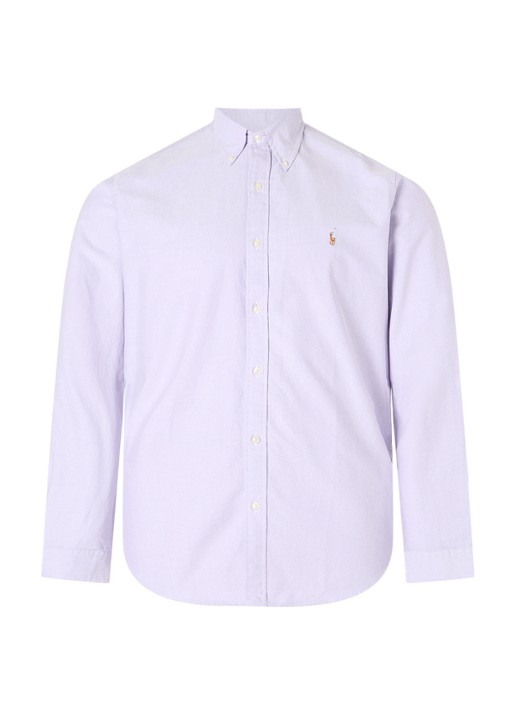 Ralph Lauren Het iconische Oxford overhemd - voorkant 7 thistle / paars