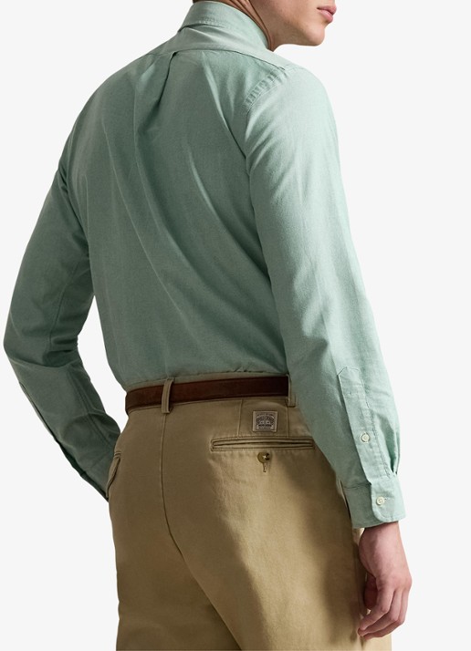 Ralph Lauren Het iconische Oxford overhemd - achterkant 3 cruise green