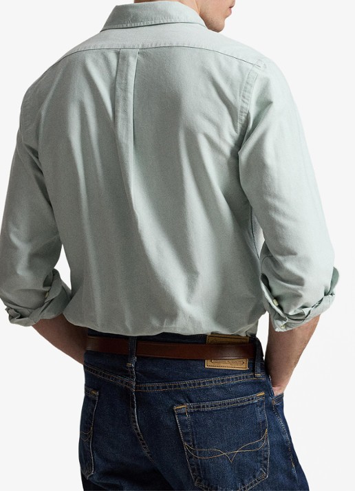 Ralph Lauren Het iconische Oxford overhemd - achterkant 5 faded mint-31r6