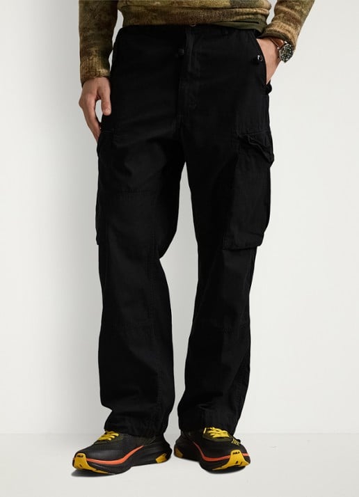 Ralph Lauren High waist loose fit cargobroek