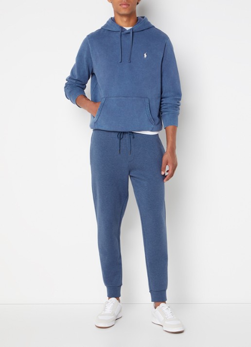 Ralph Lauren Hoodie met kangoeroezak - voorkant 3 light navy