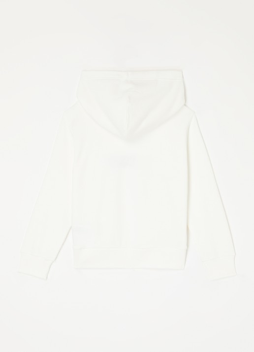 Ralph Lauren Hoodie met logoborduring - voorkant 2 wit