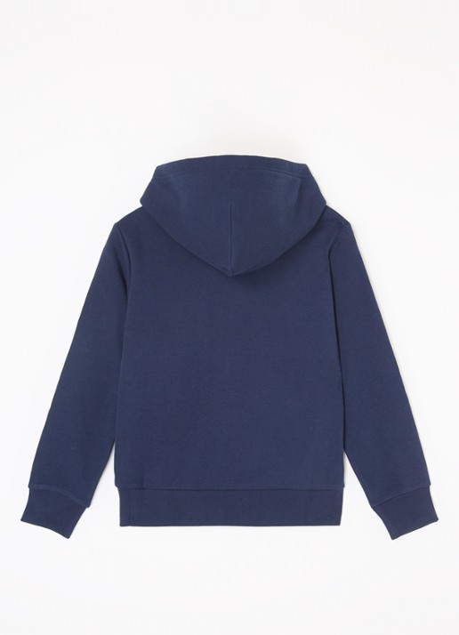 Ralph Lauren Hoodie met logoborduring - voorkant 2 donkerblauw