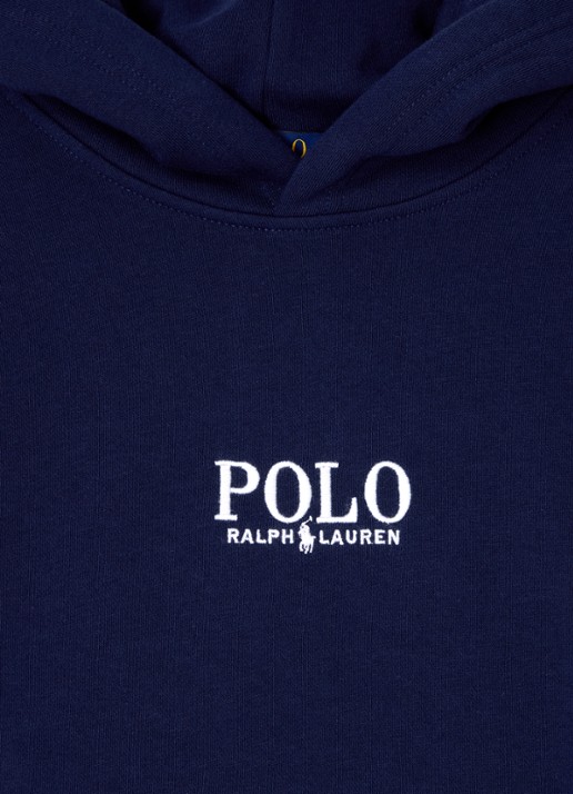 Ralph Lauren Hoodie met logoborduring - detail 5 donkerblauw