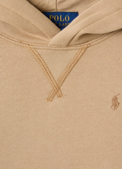 Ralph Lauren Hoodie met logoborduring - detail 2 khaki