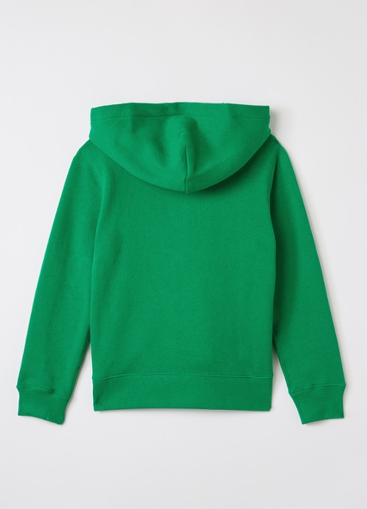 Ralph Lauren Hoodie met logoborduring - voorkant 2 groen