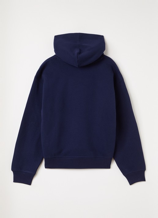 Ralph Lauren Hoodie met logoborduring - voorkant 2 donkerblauw