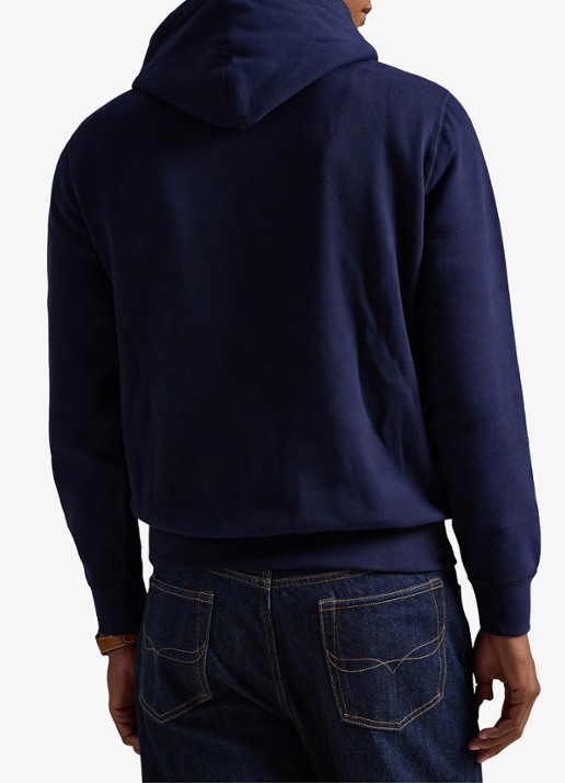Ralph Lauren Hoodie met logoborduring - achterkant cruise navy / blauw